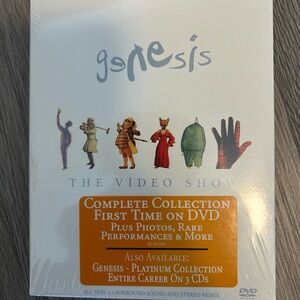 Genesis The Video Show DVD - White with Orange Sticker